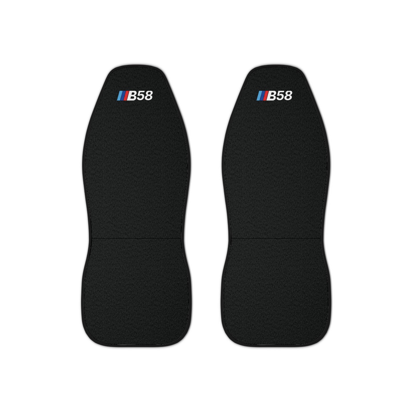 Celebrate the innovation and power of BMW's B58 engine with these premium seat covers, crafted for the modern enthusiast. Whether you're driving a BMW 340i, M240i, or the latest Supra, these seat covers are designed to protect your interior while showcasing the heart of your vehicle. Made from high-quality, thick polyester fabric, they ensure durability without compromising on style.