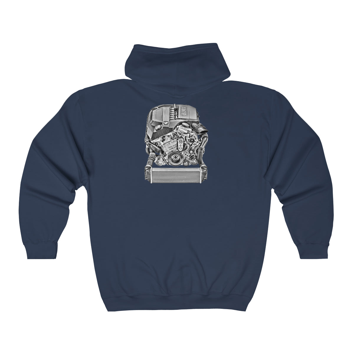 Bimmer N55 Full Zip Hooded Sweatshirt