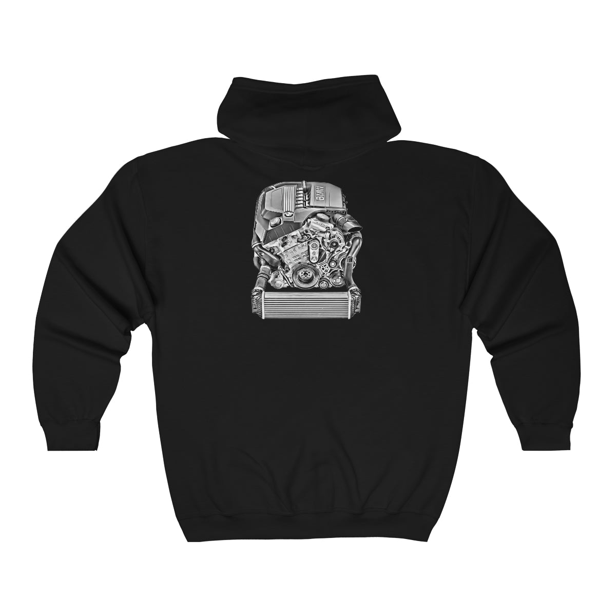 Bimmer N55 Full Zip Hooded Sweatshirt