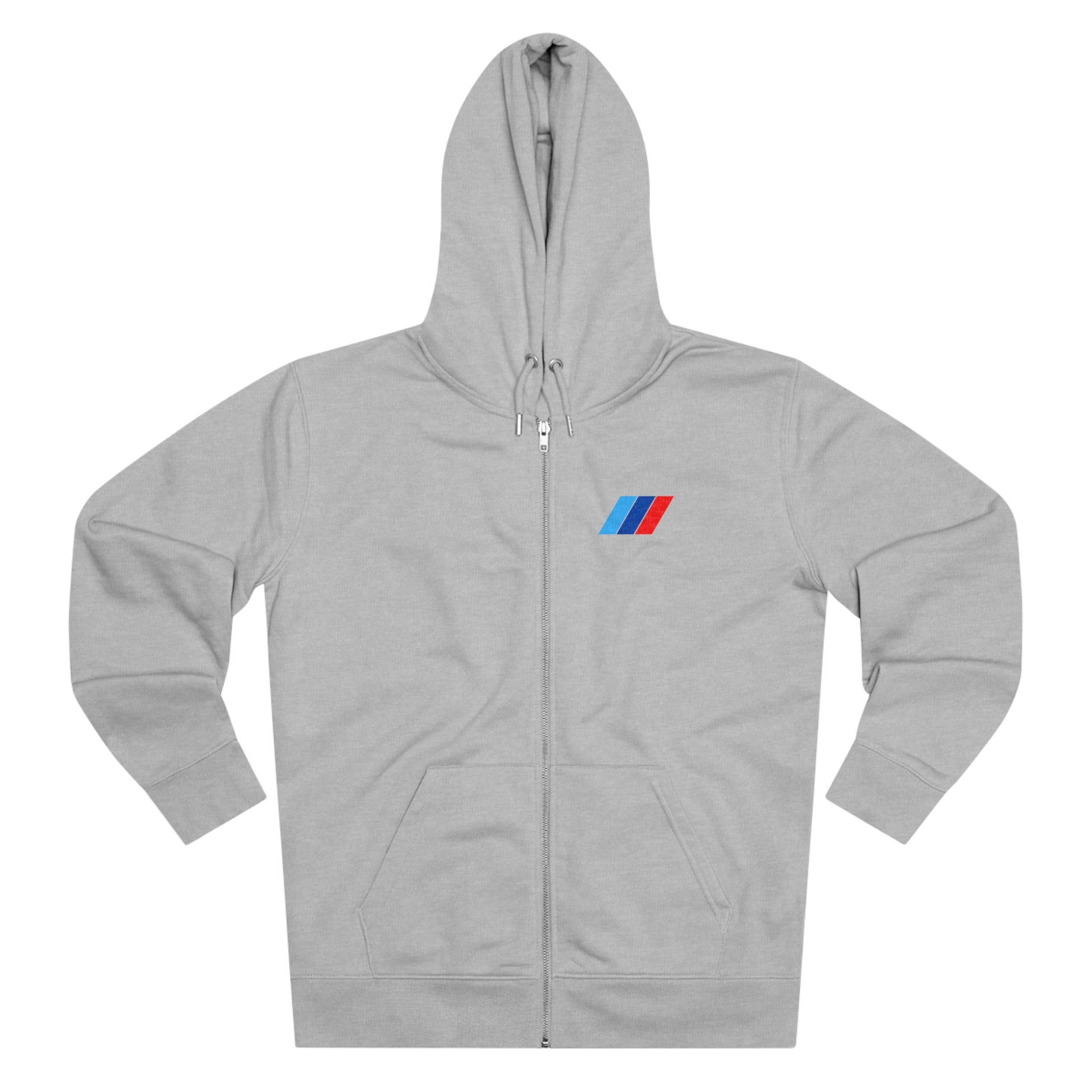 Unisex Premium Full Zip Hoodie With BMW Logo (Cotton)