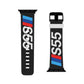 Powered By S55 Apple Watch Band - Black