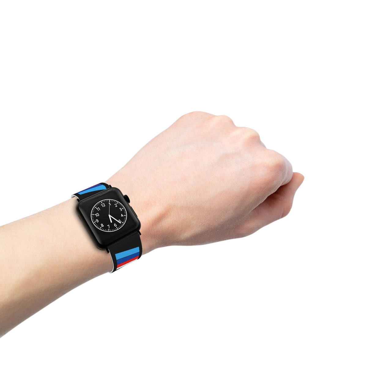Powered By N54 Apple Watch Band - Black